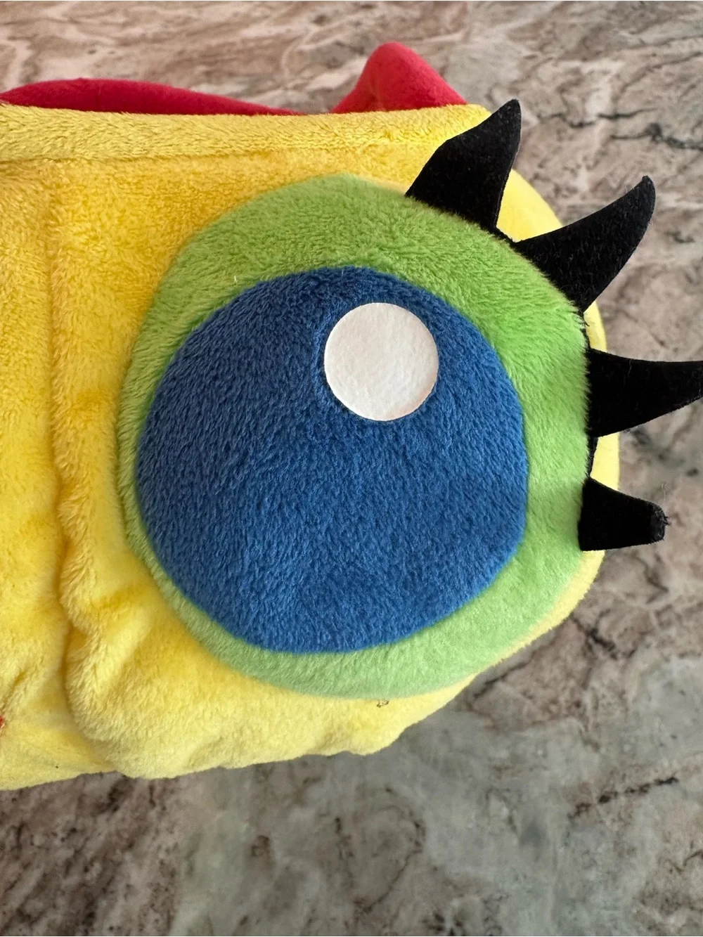Vintage Y2K Miss Spider Sunny Patch and Friends Plush Easter Basket Bucket Face
